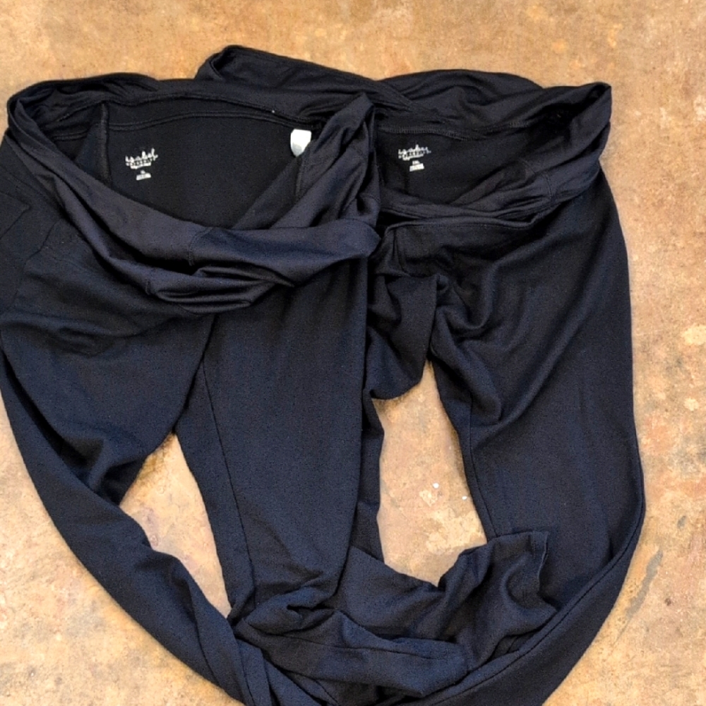 Maternity Pants Mama  Straight Leggings 2 PAIR XL and XXL